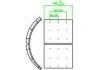 Brake Lining:FMSI 4536