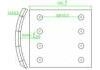 Brake Lining:914