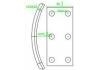 Brake Lining:CA-141 Front
