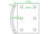 Brake Lining:东风EQ-1094前