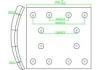 Brake Lining:WVA19554