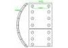 Brake Lining:WVA19245-19782