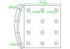 баранбаная колодка Brake Lining:WVA19941