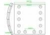 Brake Lining:WVA19786