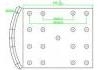 баранбаная колодка Brake Lining:AF330