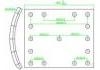 Brake Lining:NT410-2202