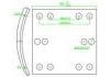 Brake Lining:EQ-140T客后通孔
