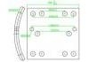 Brake Lining:EQ-1094后通孔