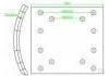 Brake Lining:AF291
