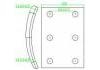 Brake Lining:FMSI 9107