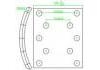 Brake Lining:解放3260前