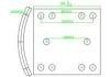 Brake Lining:东风EQ-1094后