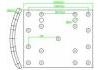 Brake Lining:AF417