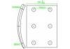 Brake Lining:Zonda Front