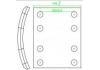 Brake Lining:WVA17276