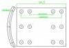 Brake Lining:安凯巴士后ANKAI BUS REAR