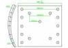 Brake Lining:东风新天龙