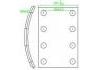 Brake Lining:WVA17115
