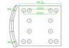 Brake Lining:新欧曼6后