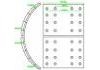 Brake Lining:WVA19728-19729