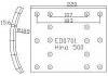 Brake Lining:04477-E0461