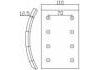 Brake Lining Kit:Hyundai Aero Town Av