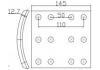 Brake Lining:47443-3100
