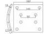 Brake Lining:WVA19487