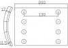 Brake Lining:WVA19574