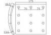 Brake Lining:WVA19938
