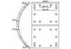 Brake Lining:WVA19365-19366