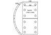 Brake Lining:WVA17065-17066