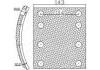 Brake Lining:WVA 17017